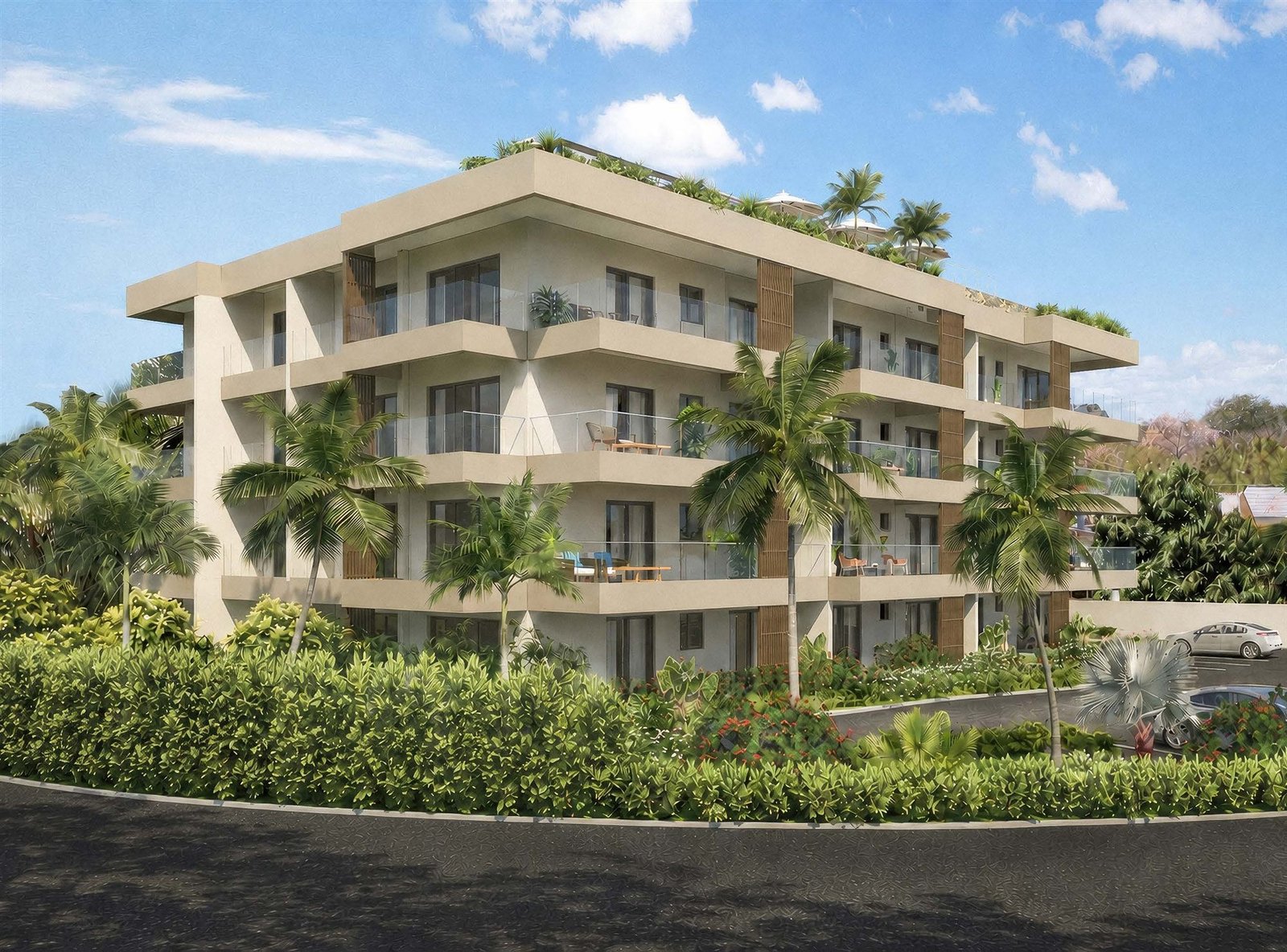 Choisy Drive — corner view